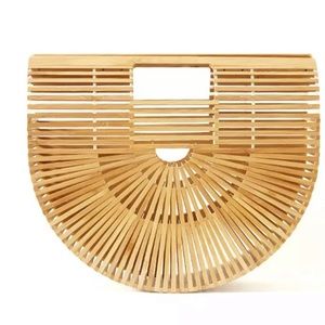 Wood bamboo bag